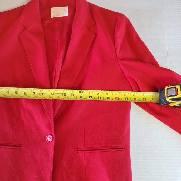 PENDLETON Red Blazer - Picture 7 of 8